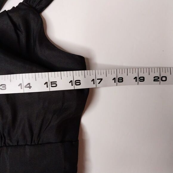 M.S.S.P Cocktail Dress NWT Size 6 Black Whimsigoth Romantic Feminine Dramatic - Picture 8 of 11